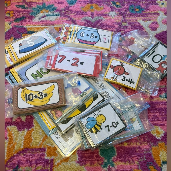 Assorted Math Practice Cards - Picture 2 of 6